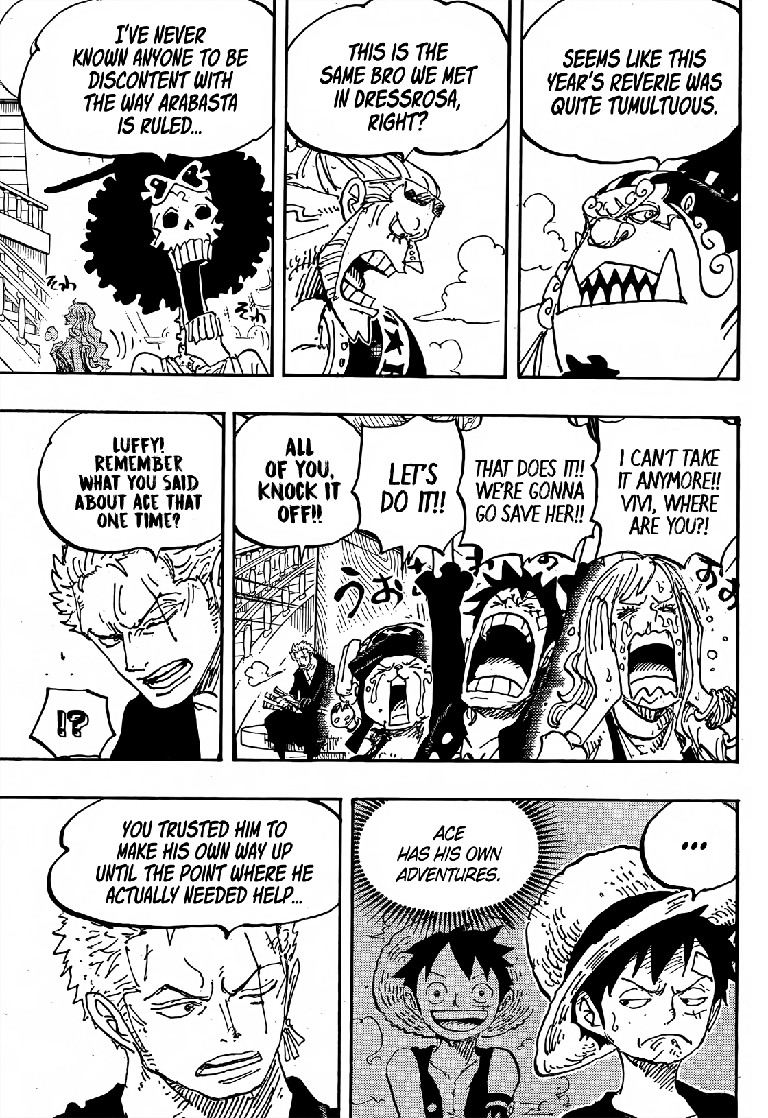 One Piece Chapter 1085 page 5