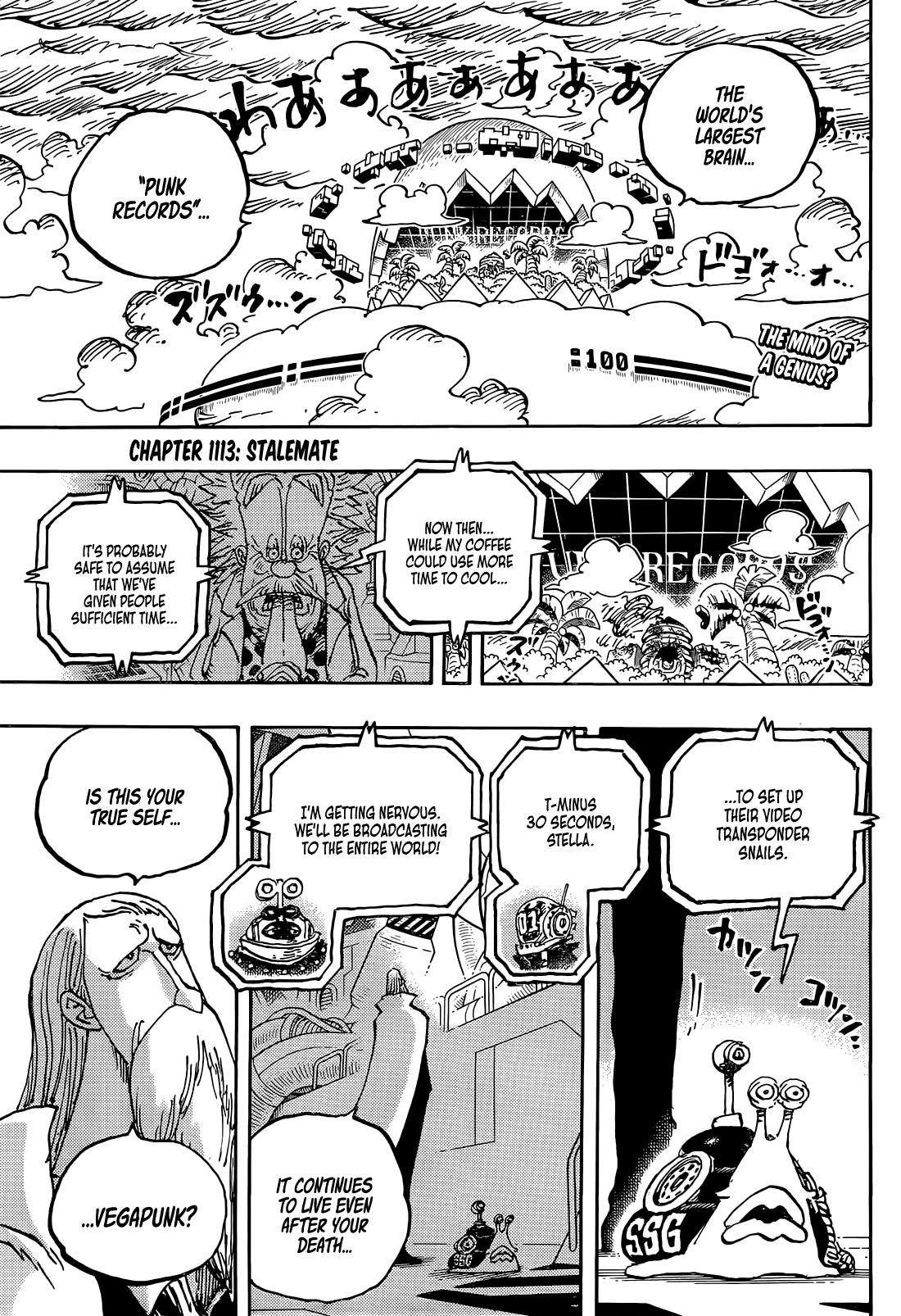 One Piece Chapter 1138 page 3