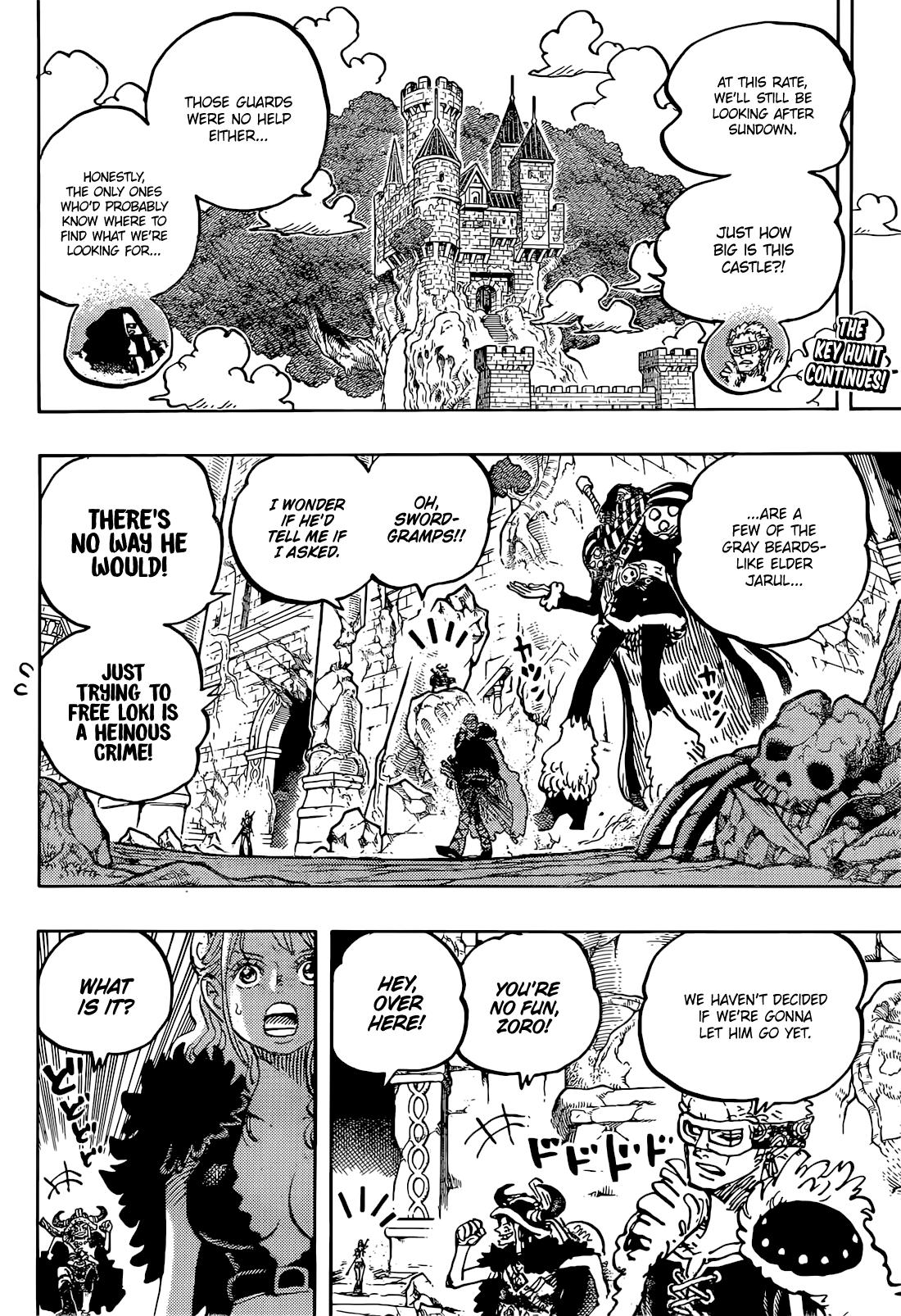 One Piece Chapter 1164 page 3