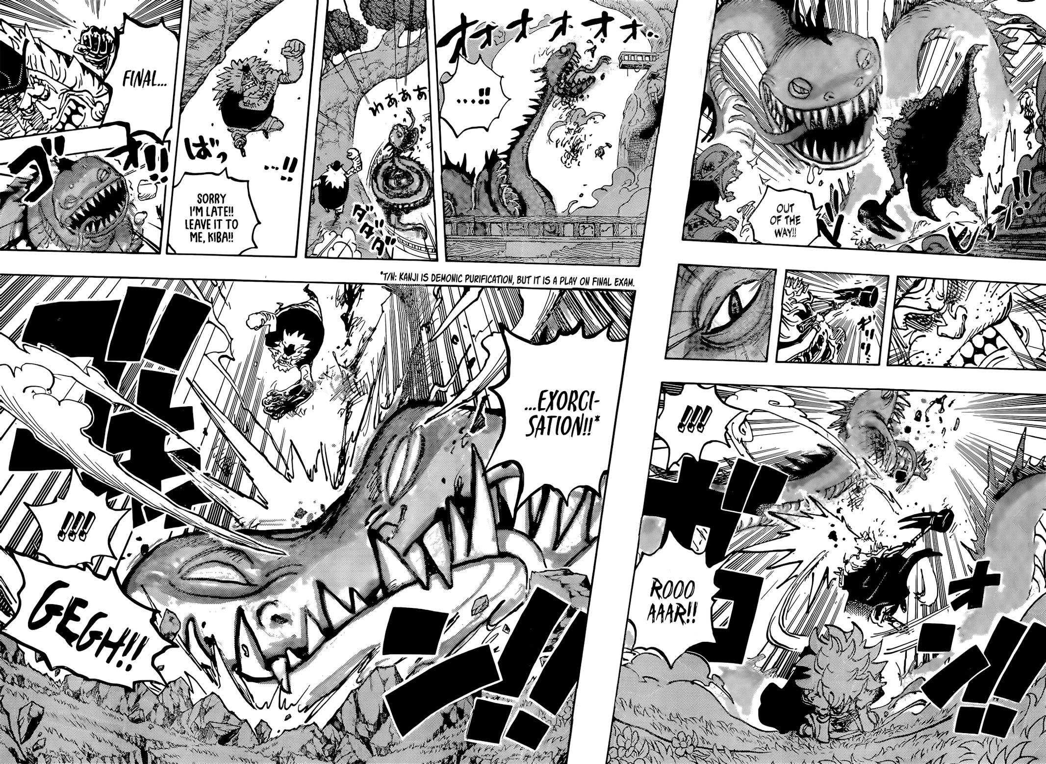 One Piece Chapter 1167 page 5