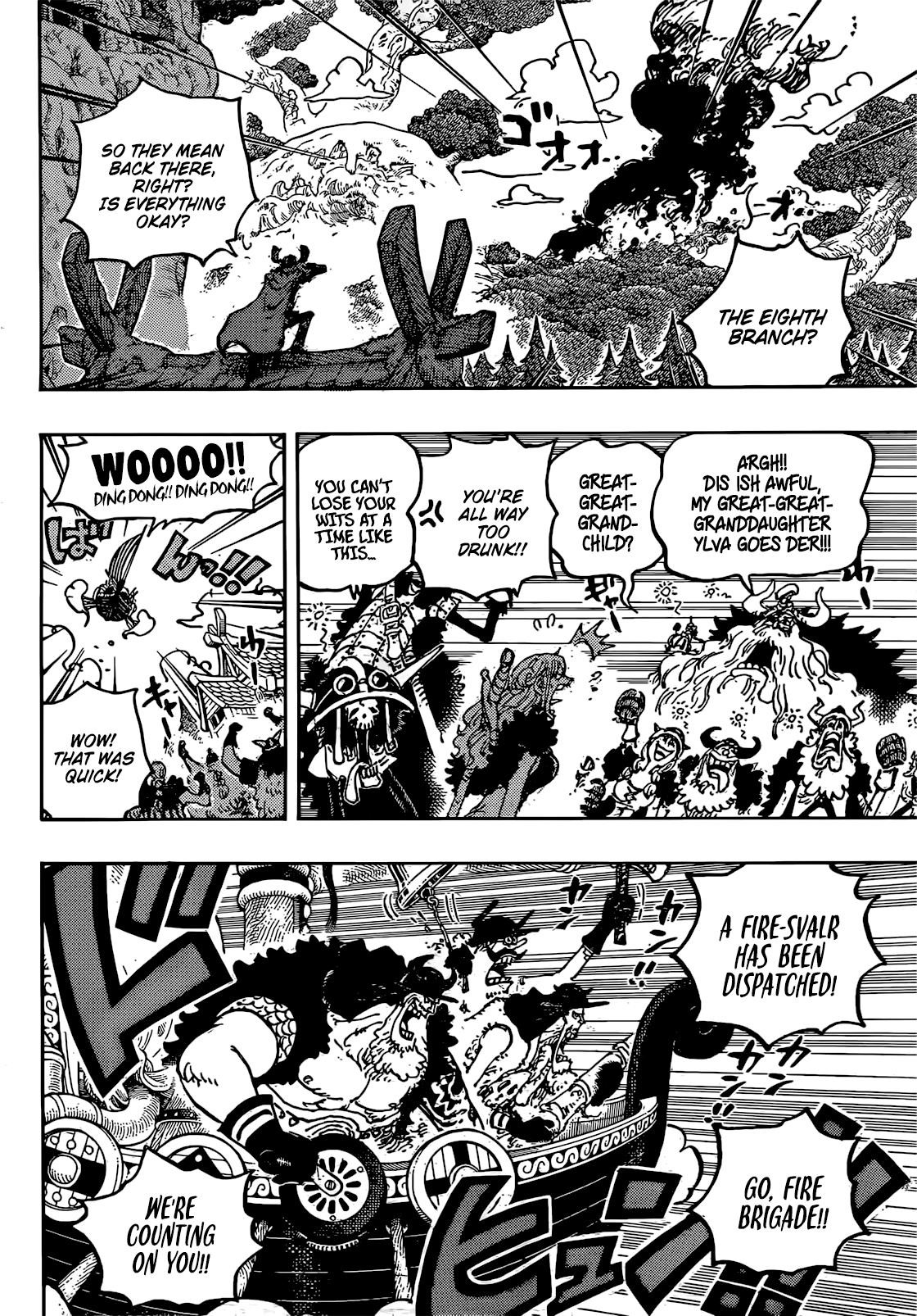 One Piece Chapter 1168 page 6
