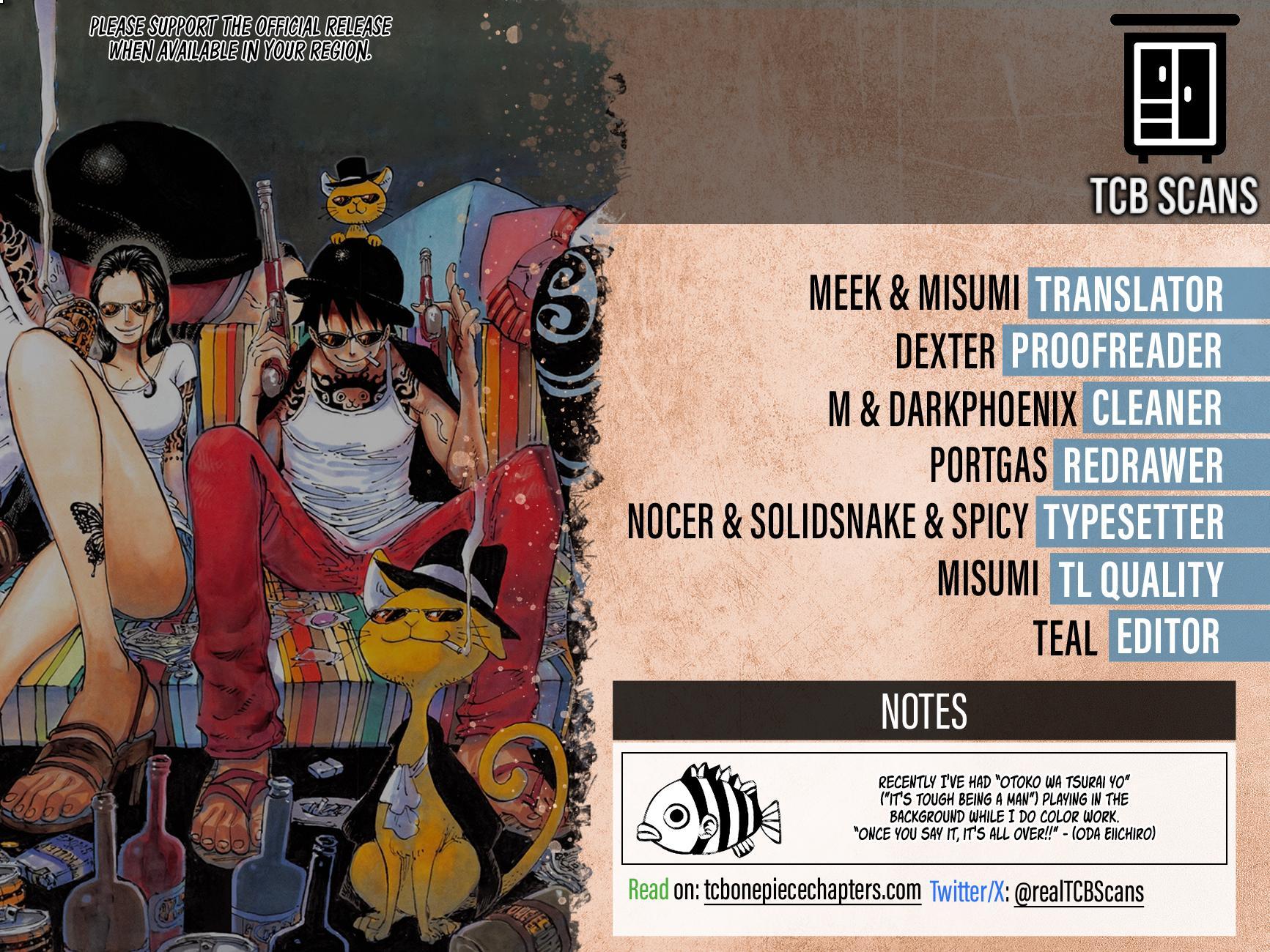 One Piece Chapter 1182 page 2