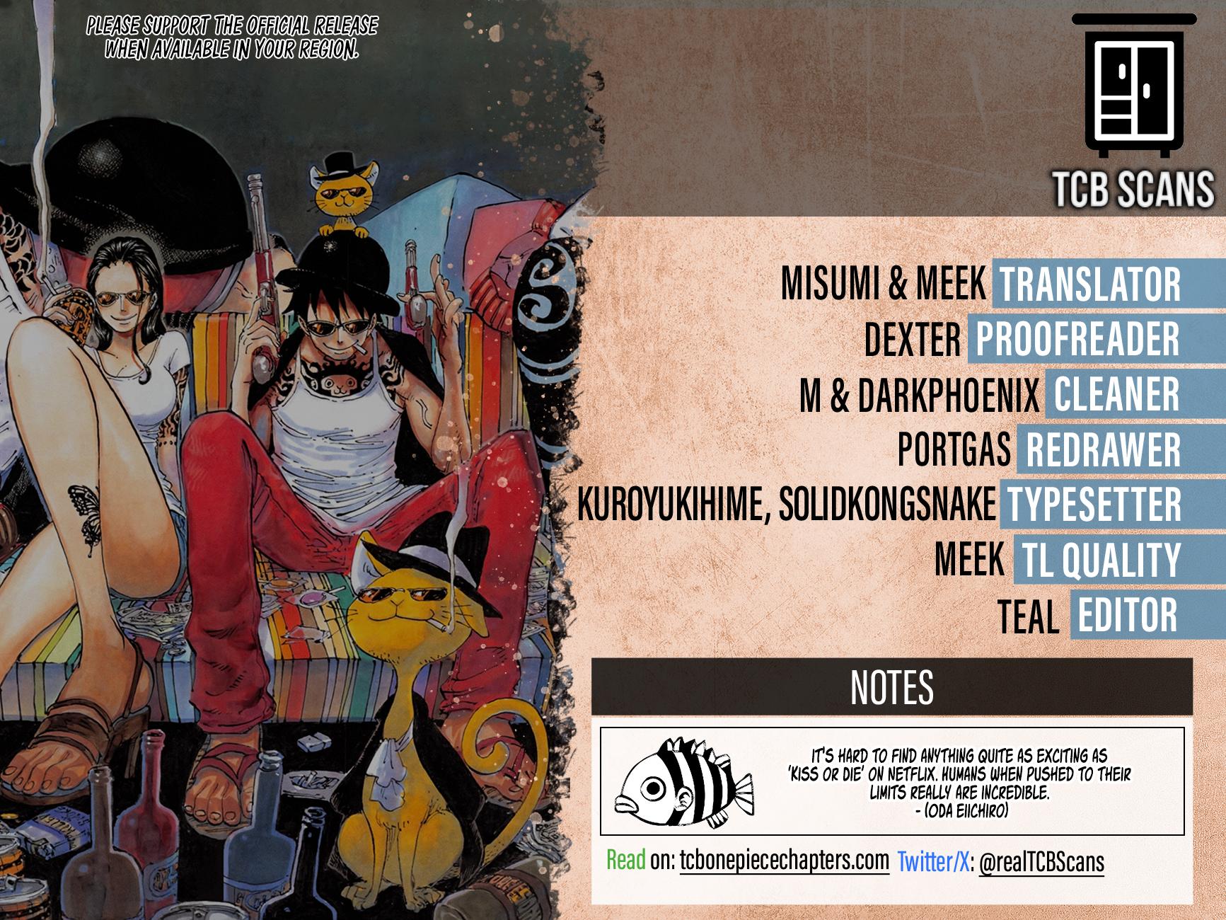 One Piece Chapter 1188 page 2