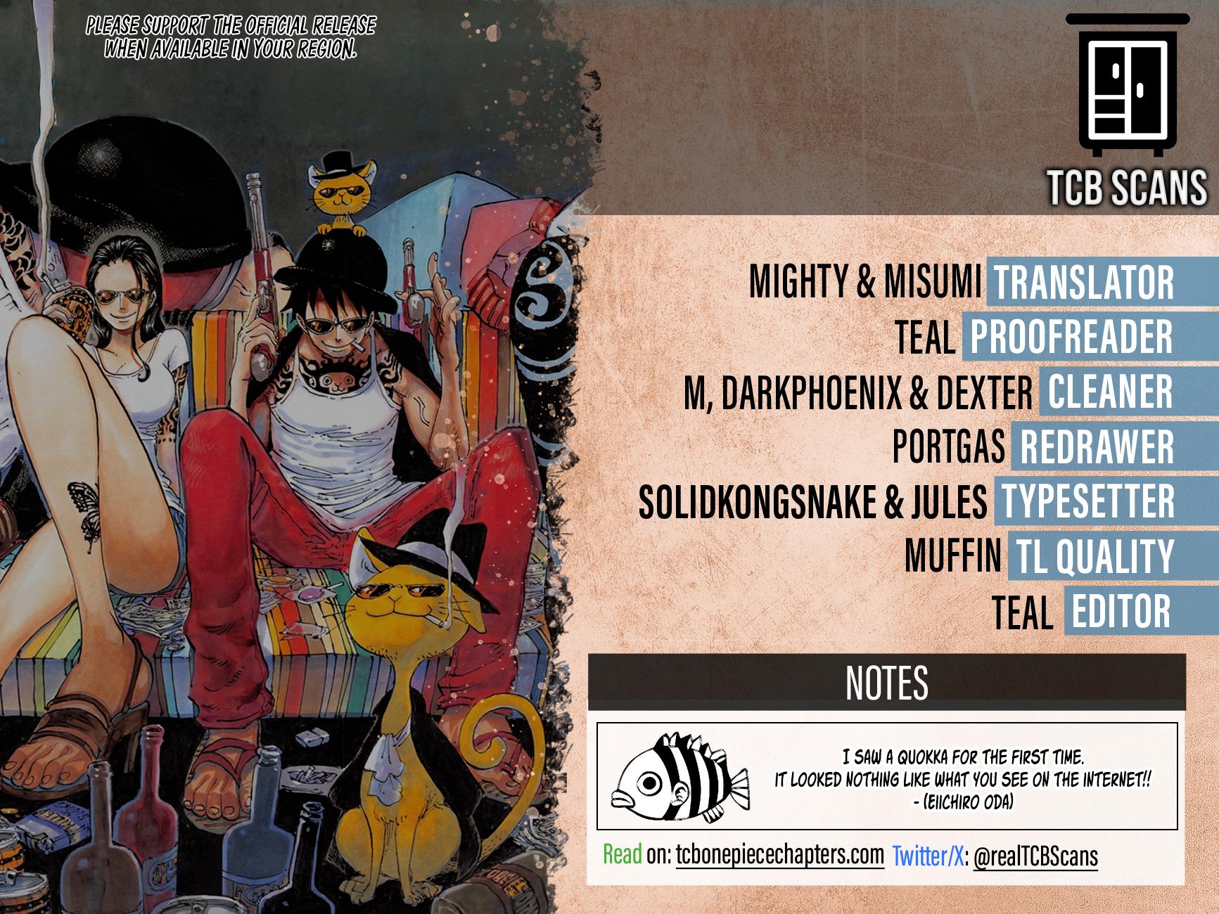 One Piece Chapter 1197 page 2