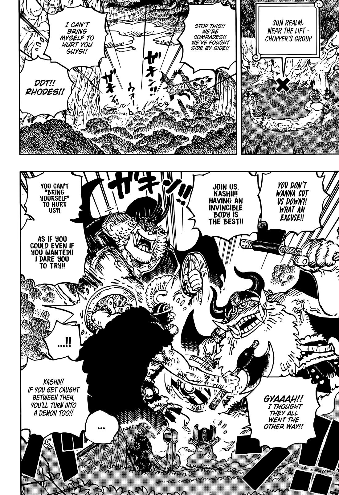 One Piece Chapter 1202 page 5