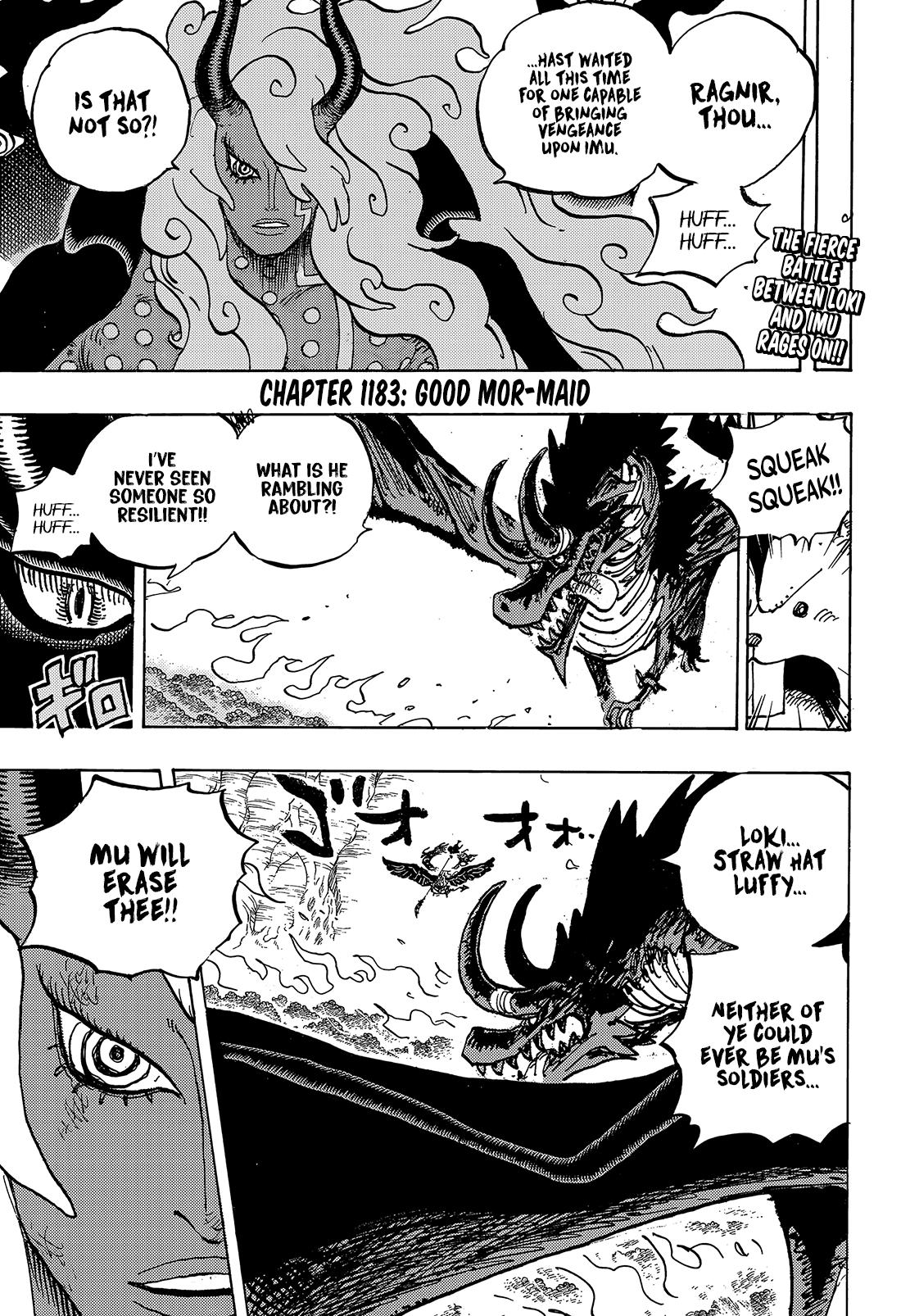 One Piece Chapter 1208 page 3