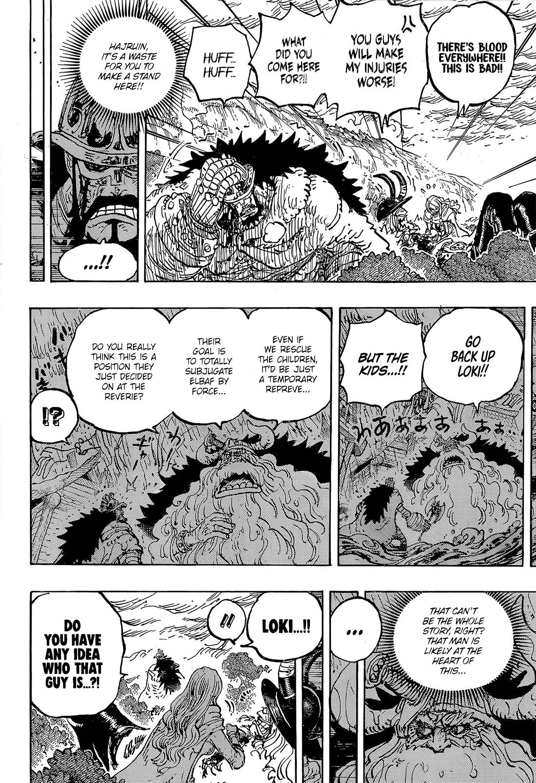 One Piece Chapter 1214 page 6