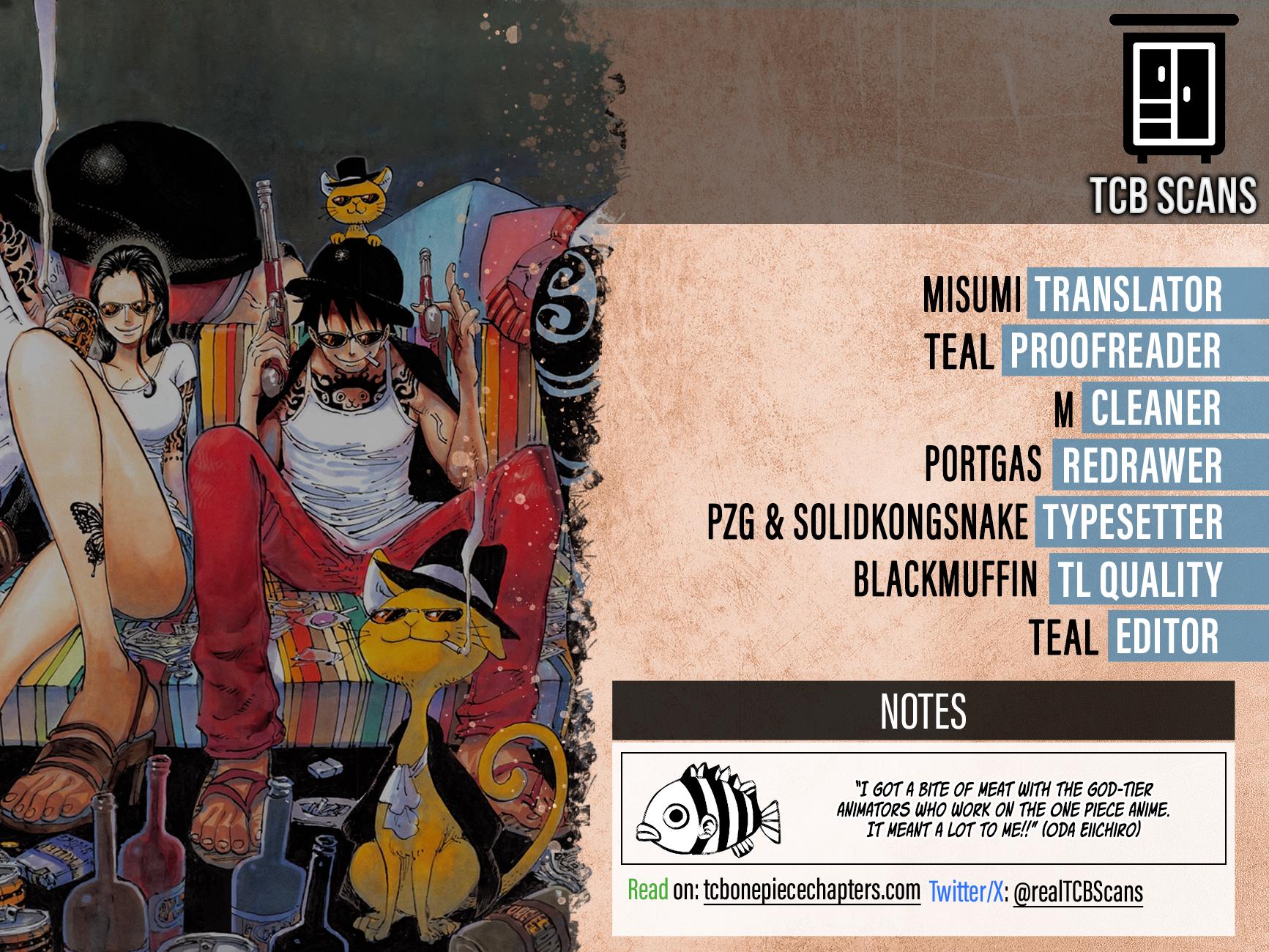 One Piece Chapter 1217 page 2