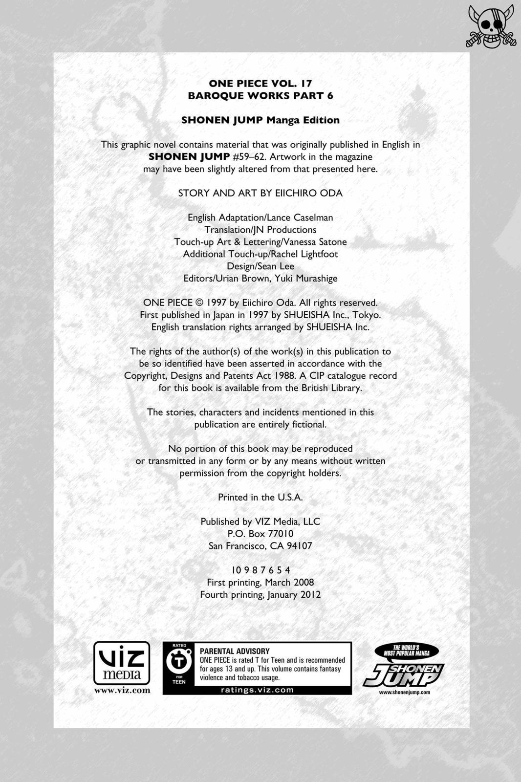 One Piece Chapter 149 page 3