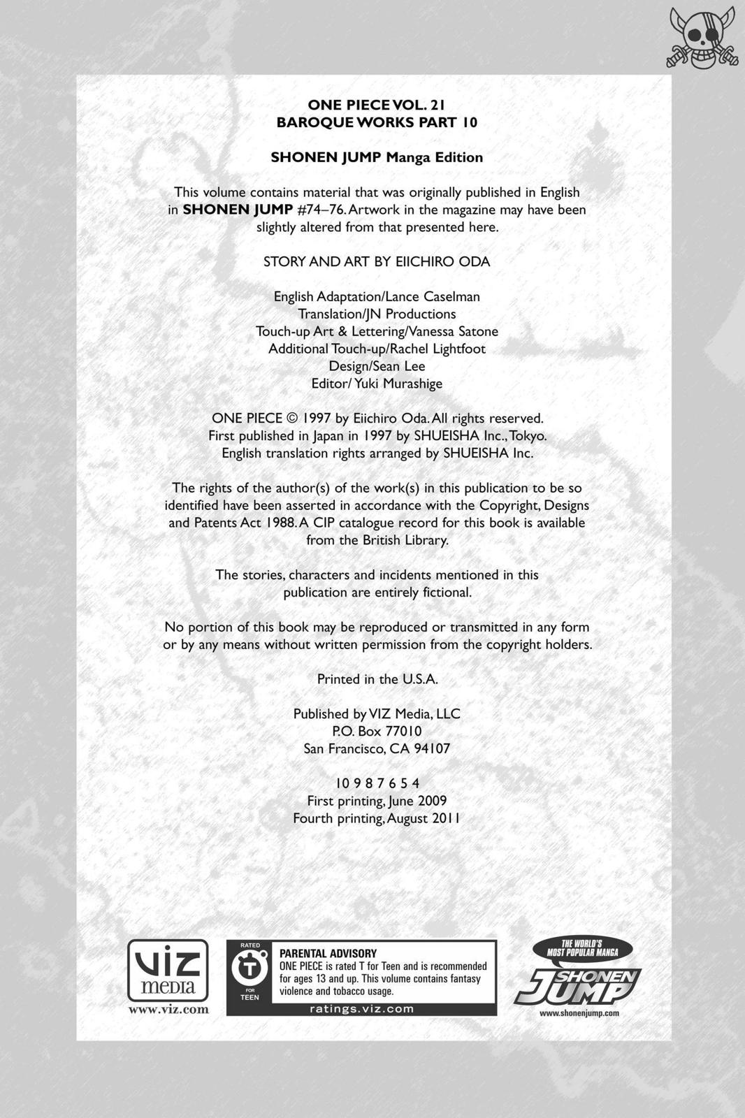 One Piece Chapter 190 page 3