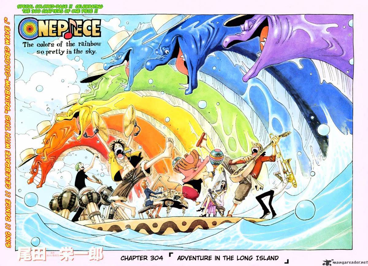 One Piece Chapter 308 page 2