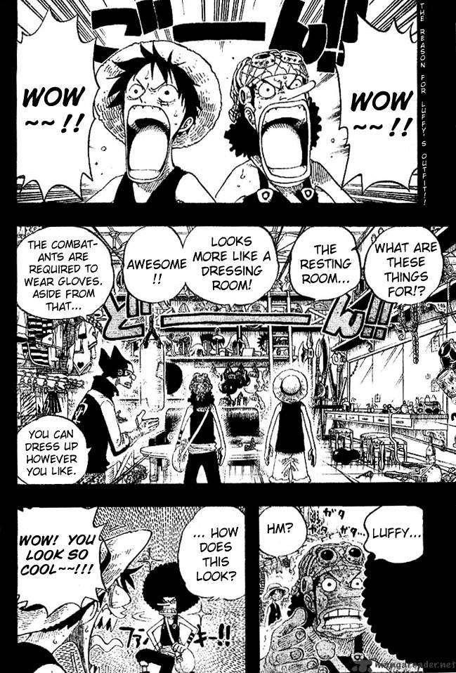 One Piece Chapter 318 page 2