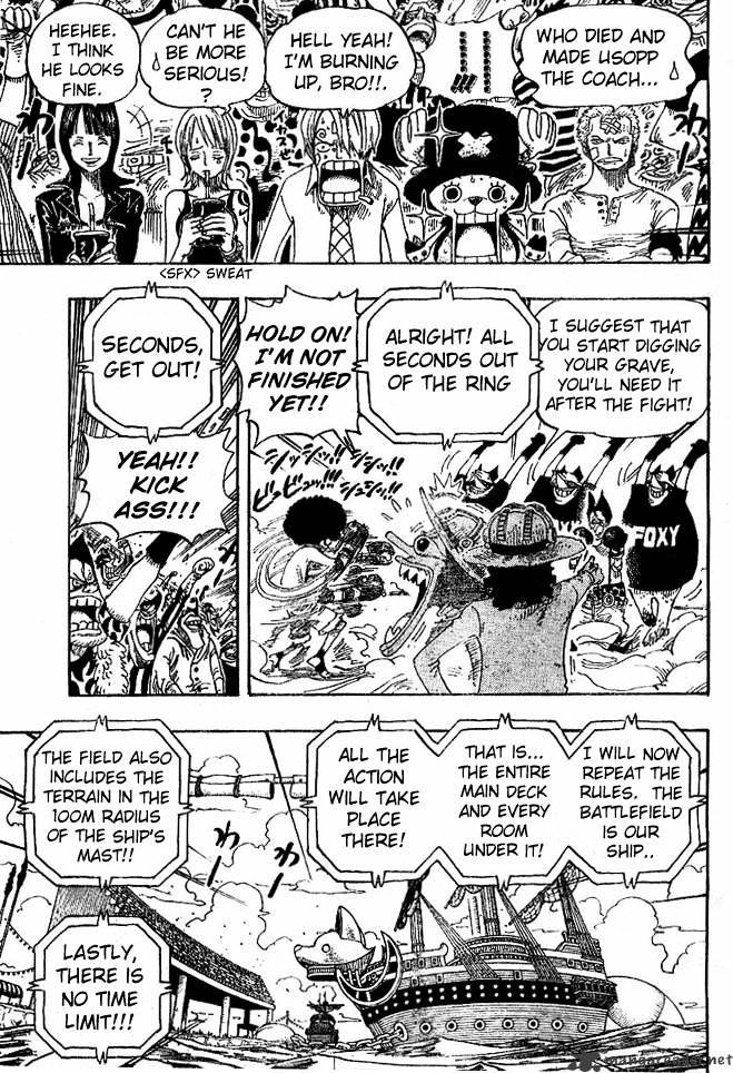 One Piece Chapter 318 page 5