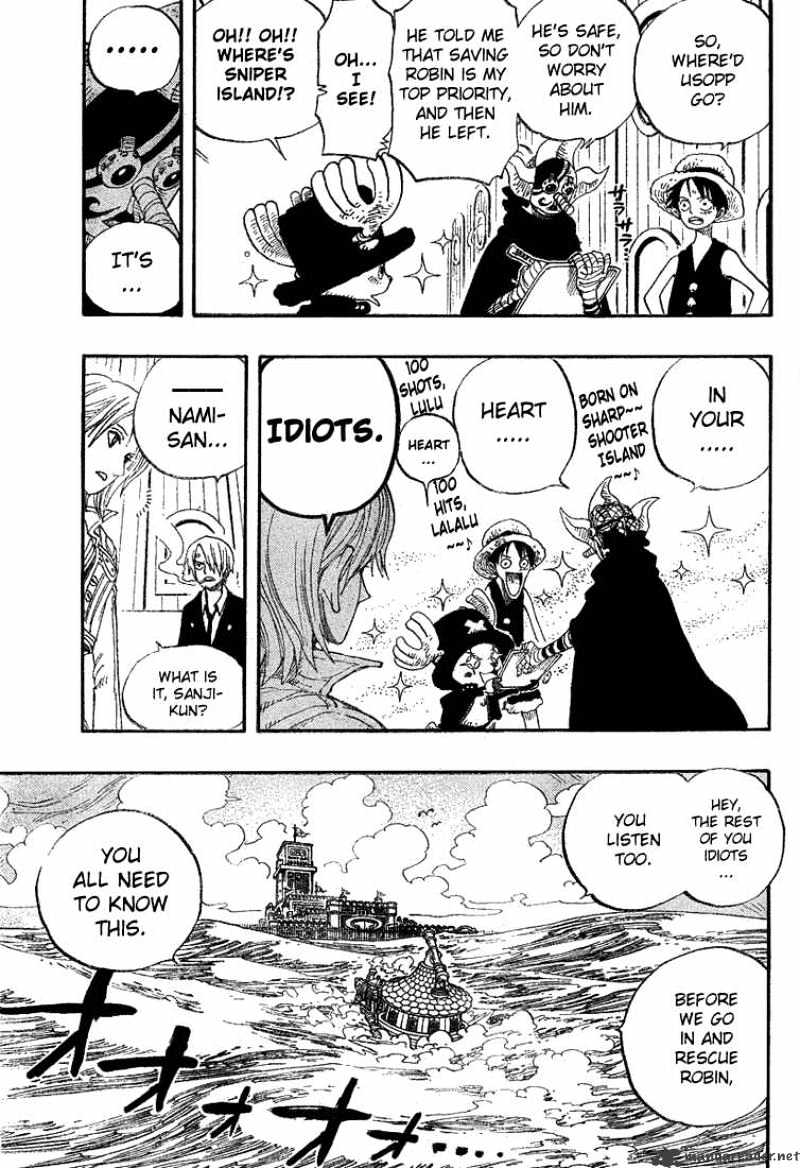 One Piece Chapter 380 page 3