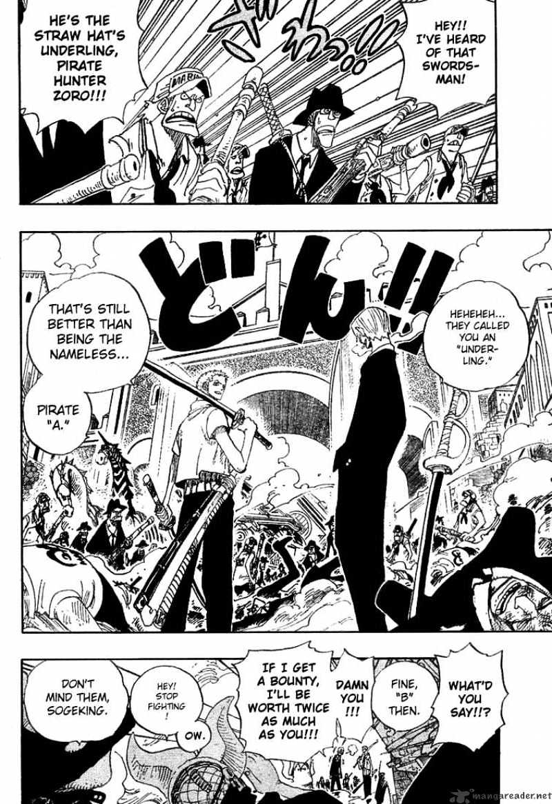 One Piece Chapter 385 page 2
