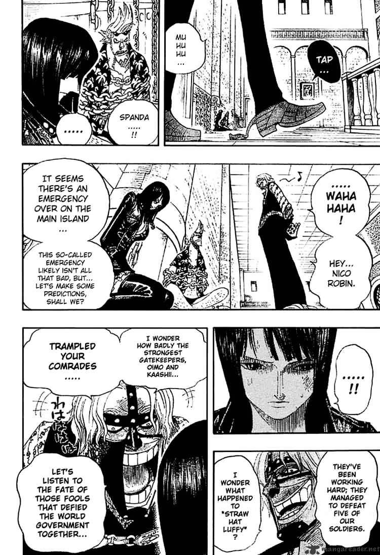 One Piece Chapter 390 page 4