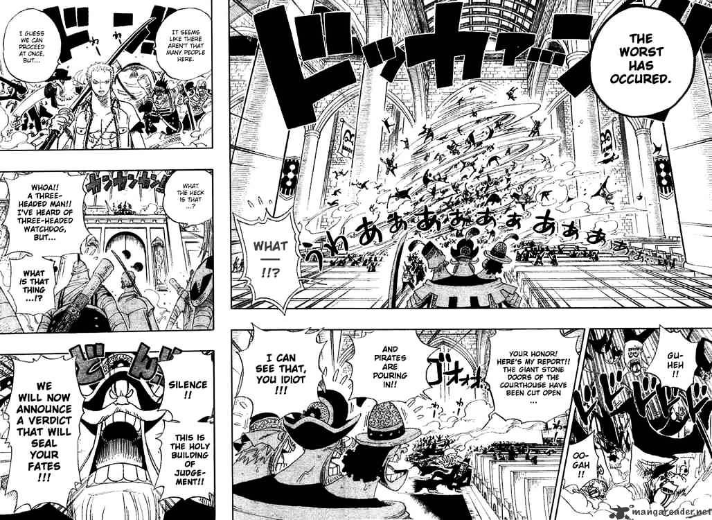 One Piece Chapter 391 page 3