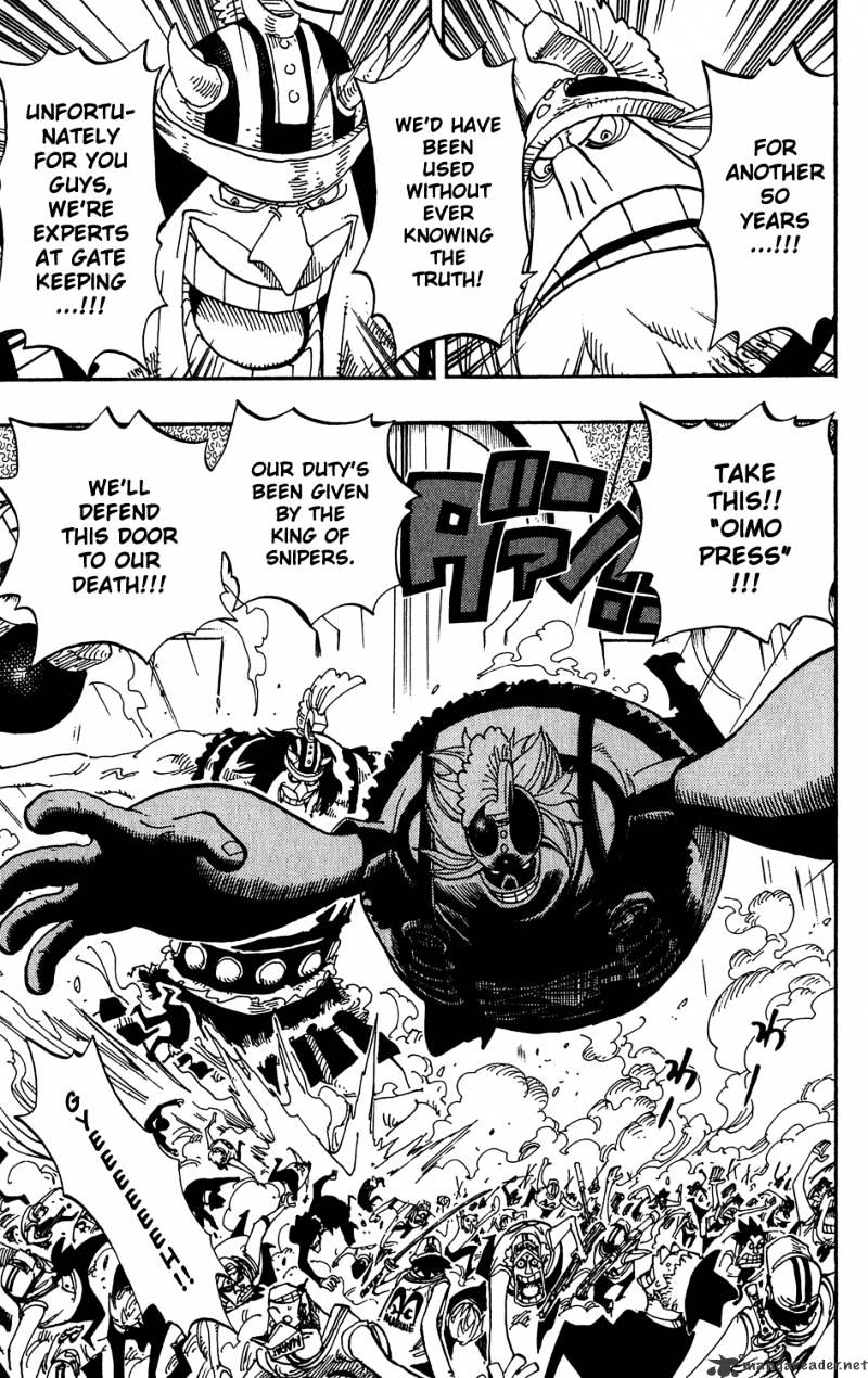 One Piece Chapter 395 page 3