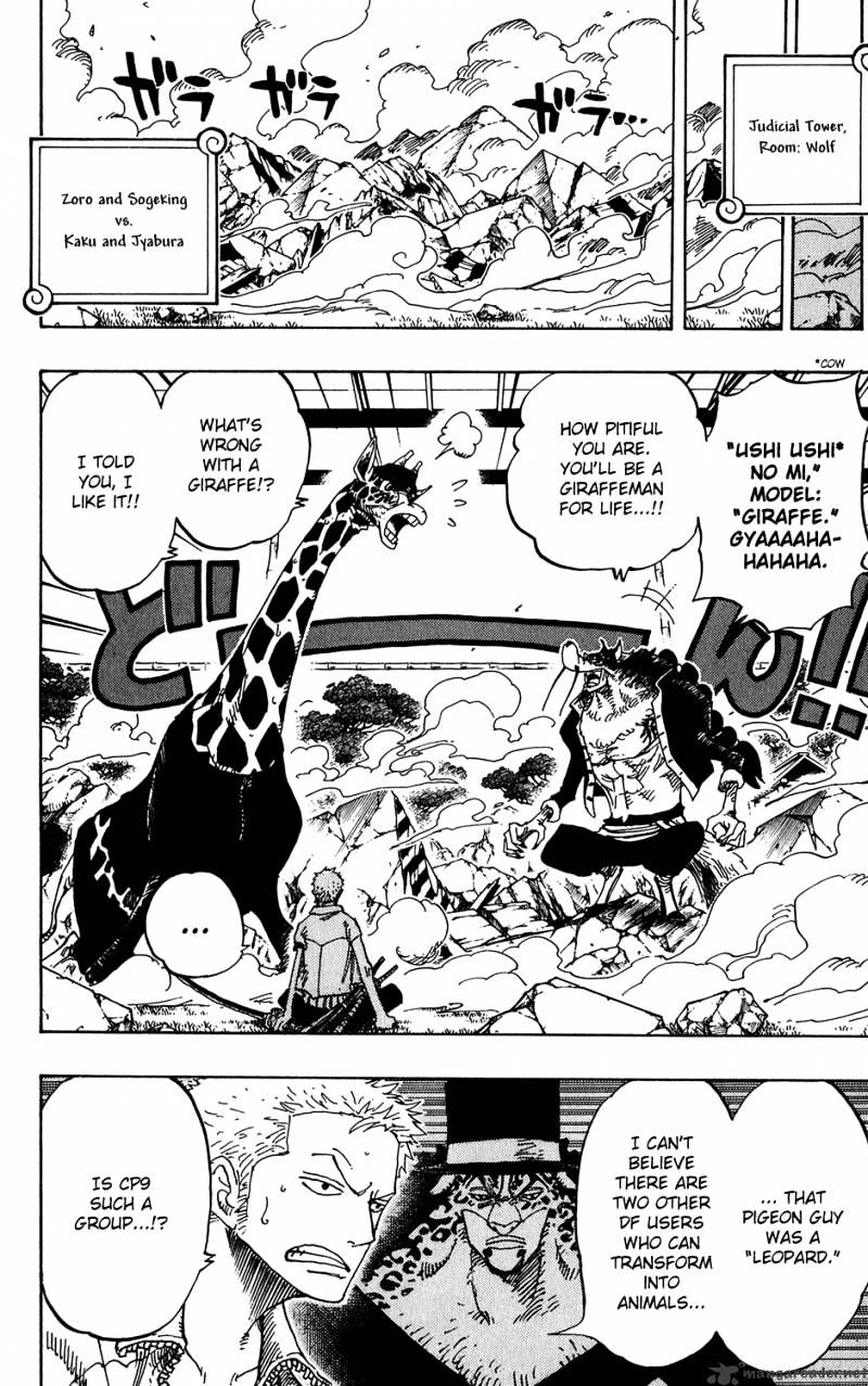 One Piece Chapter 406 page 2