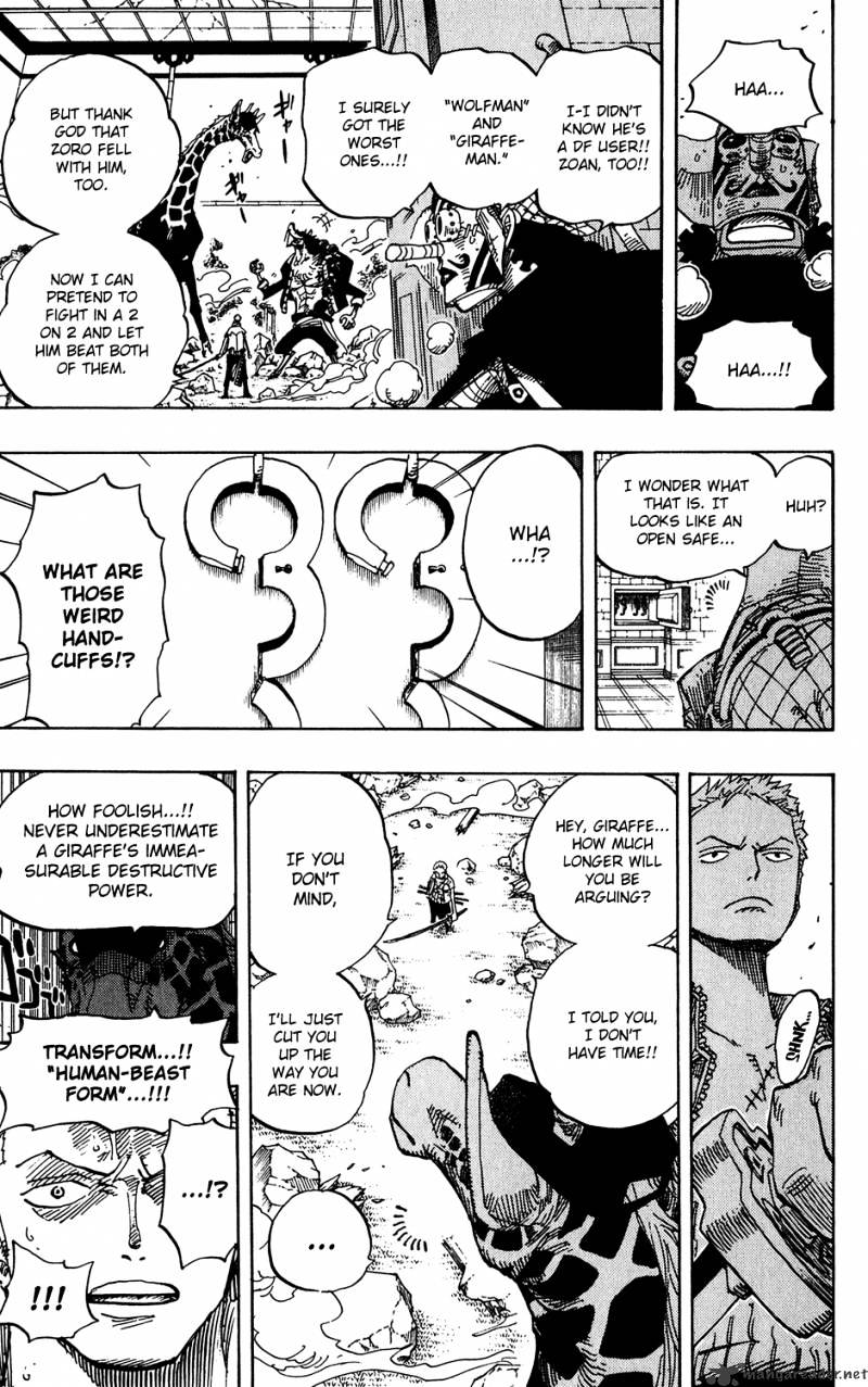 One Piece Chapter 406 page 3