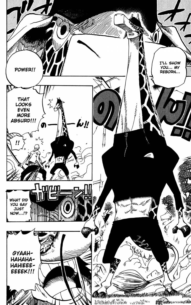 One Piece Chapter 406 page 4