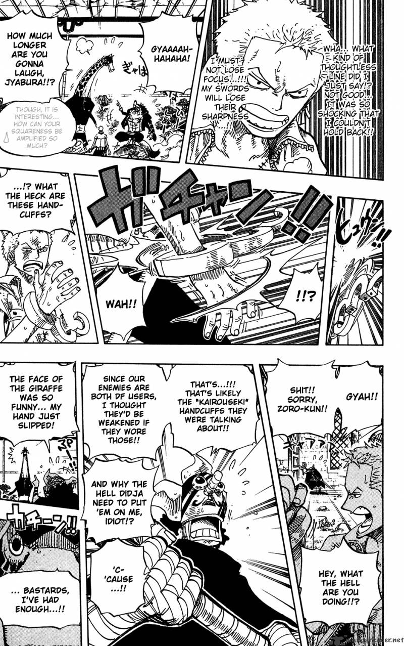 One Piece Chapter 406 page 5