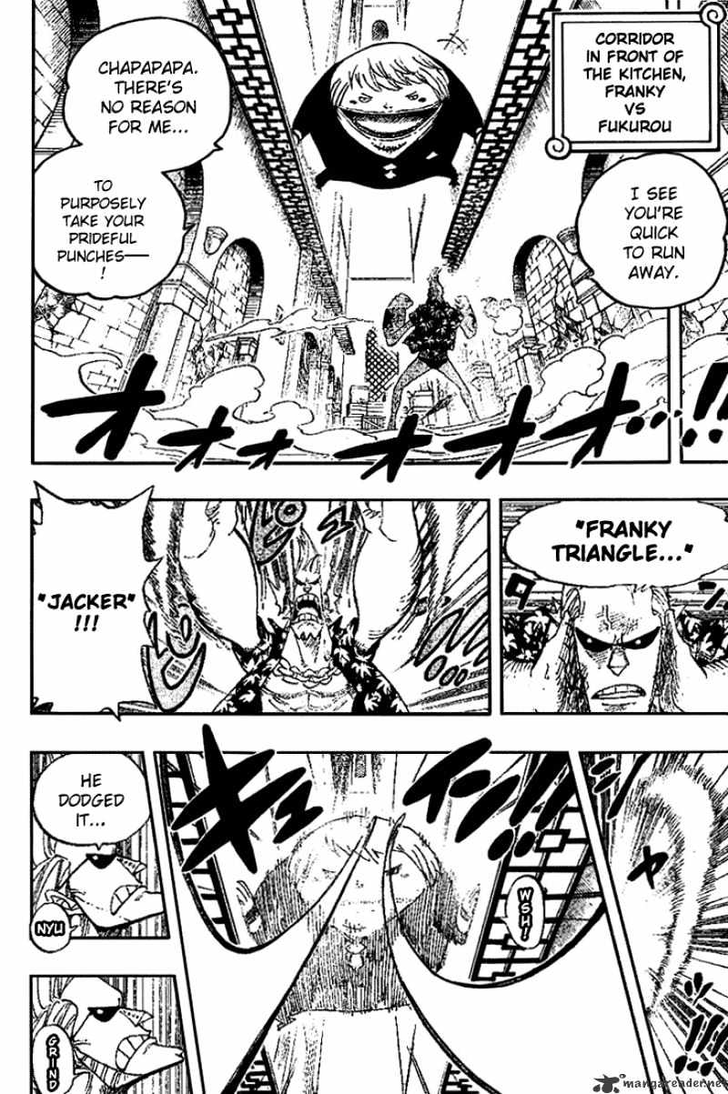 One Piece Chapter 408 page 4