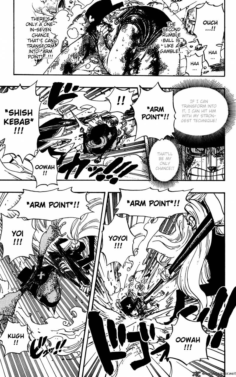 One Piece Chapter 411 page 3