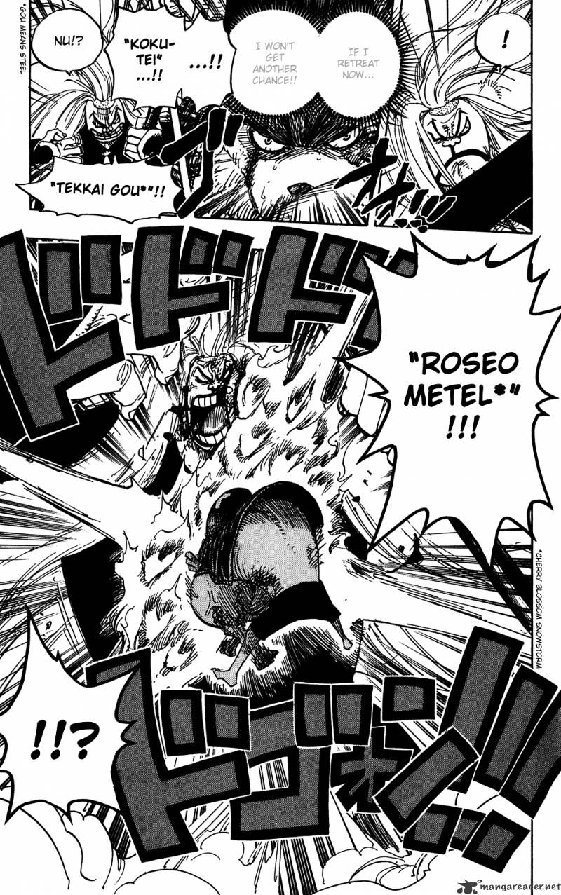 One Piece Chapter 411 page 5