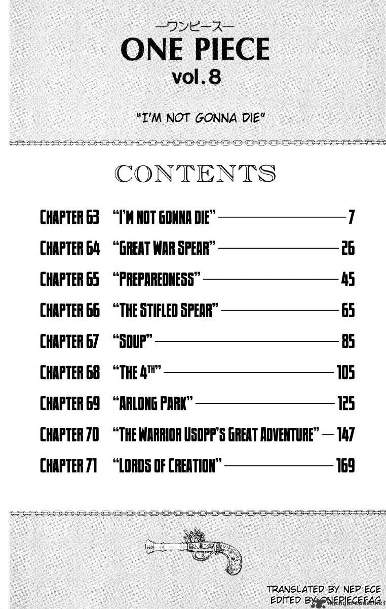 One Piece Chapter 65 page 6