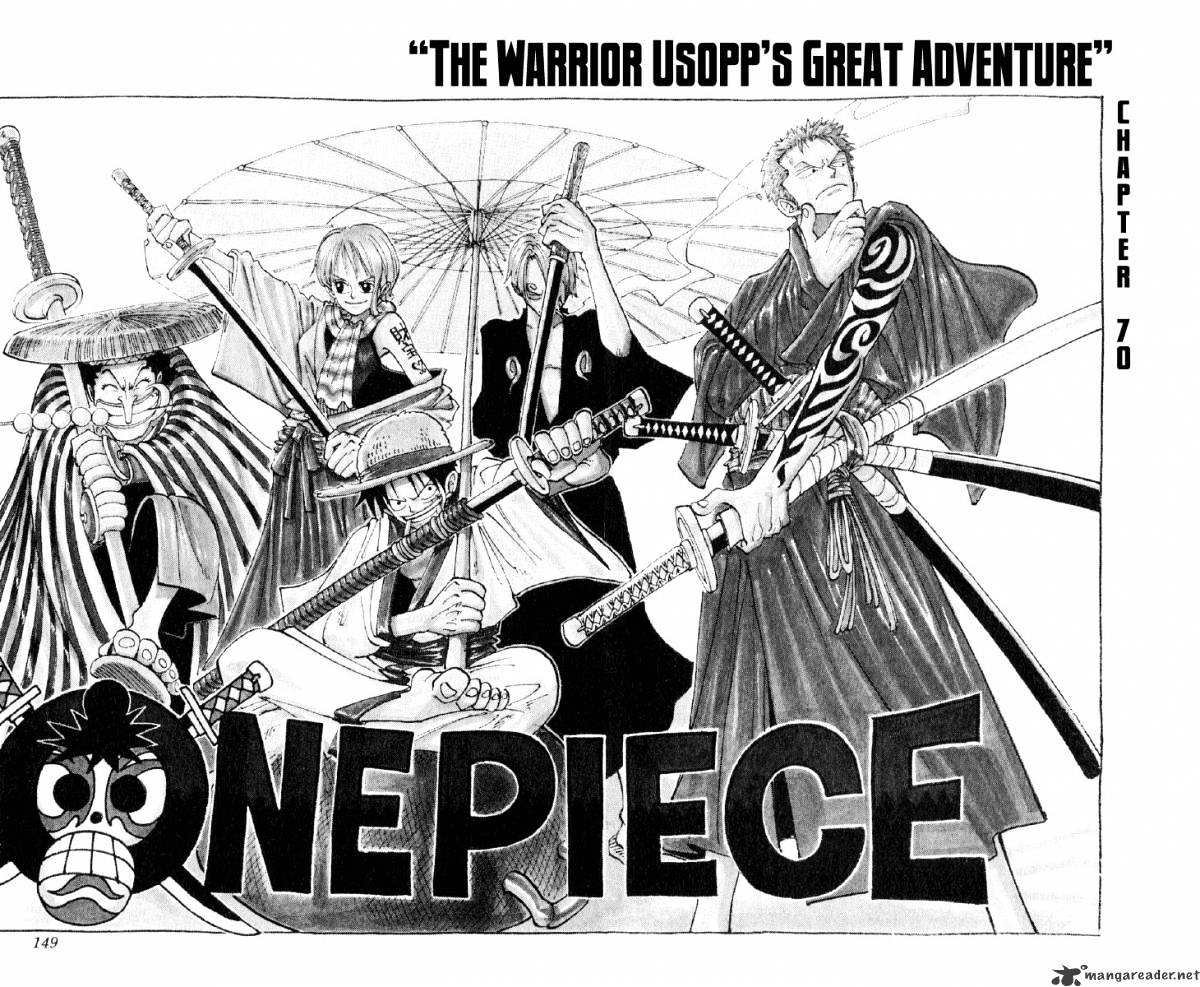 One Piece Chapter 72 page 2