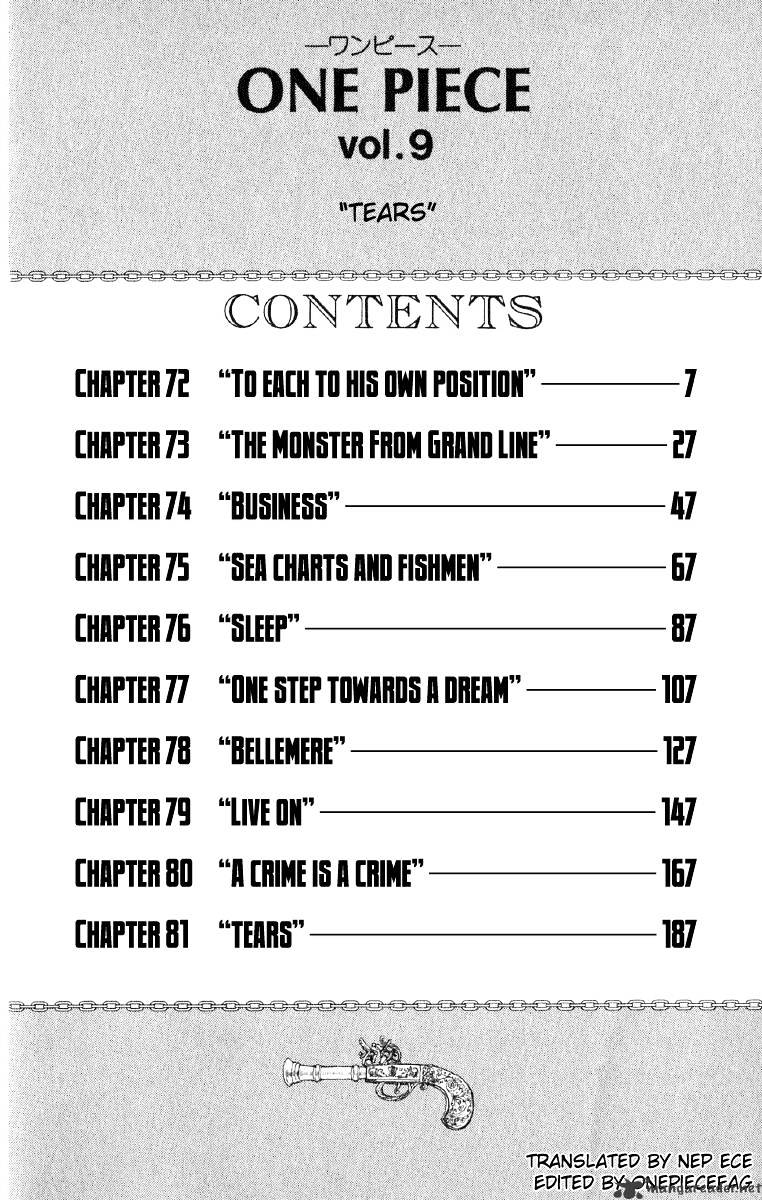 One Piece Chapter 74 page 6