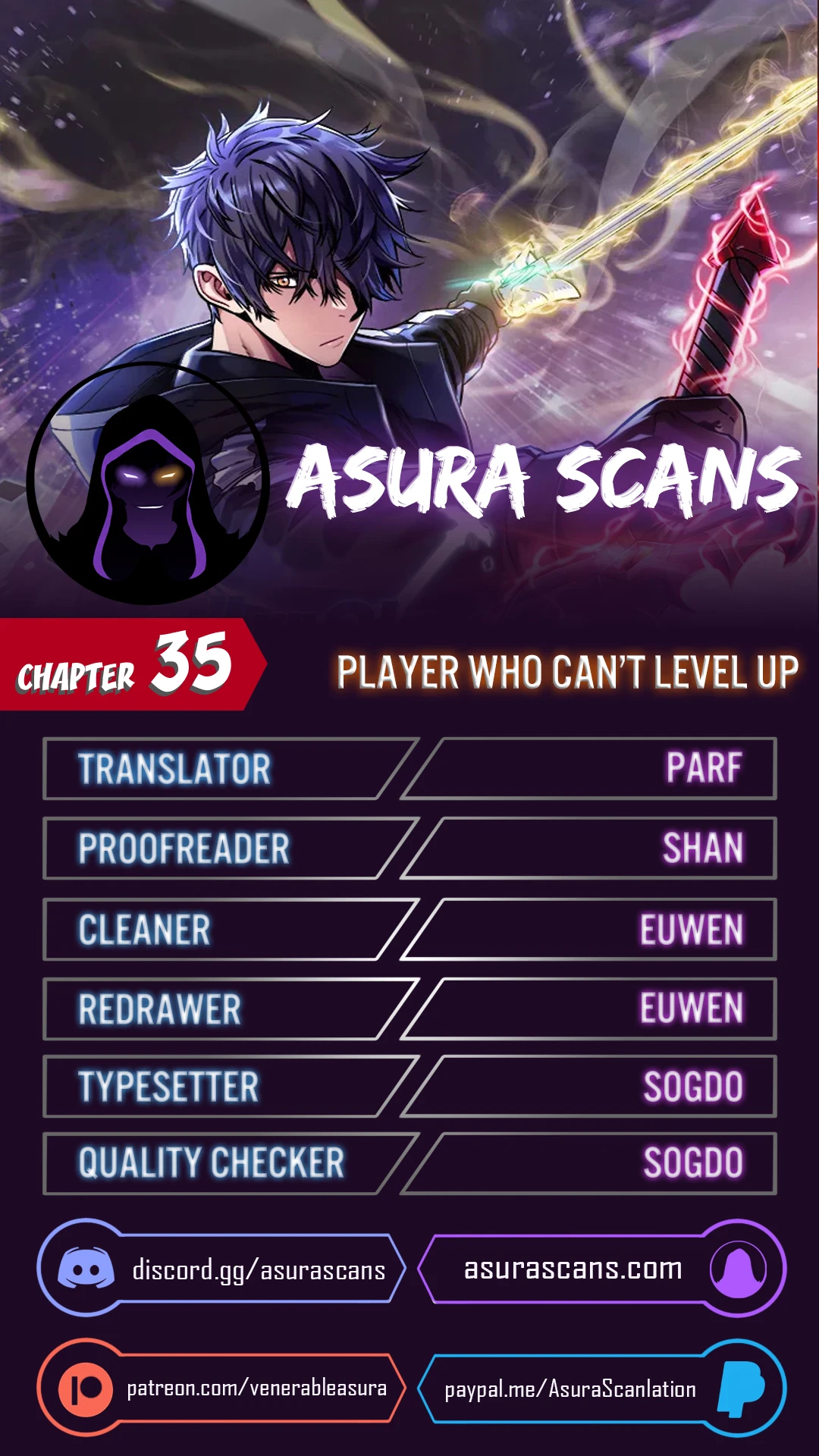 Player Who Can't Level Up chapter 35 page 1