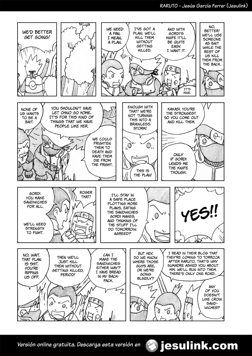 Raruto Sisepuede Chapter 11 page 4
