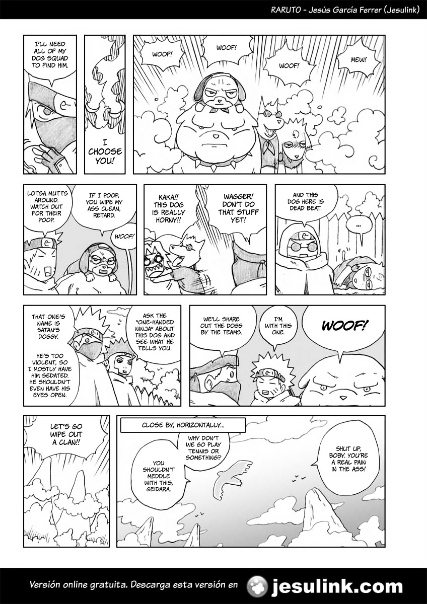 Raruto Sisepuede Chapter 13 page 3