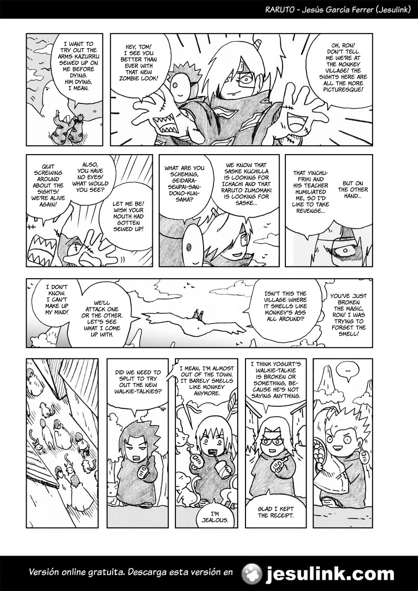 Raruto Sisepuede Chapter 13 page 4