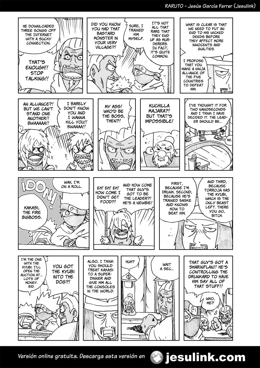 Raruto Sisepuede Chapter 21 page 6