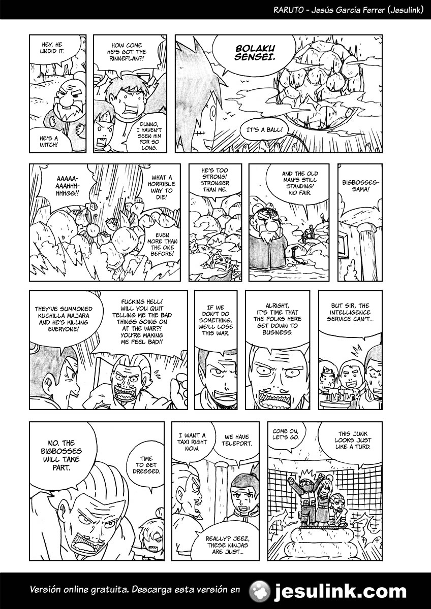 Raruto Sisepuede Chapter 27 page 3