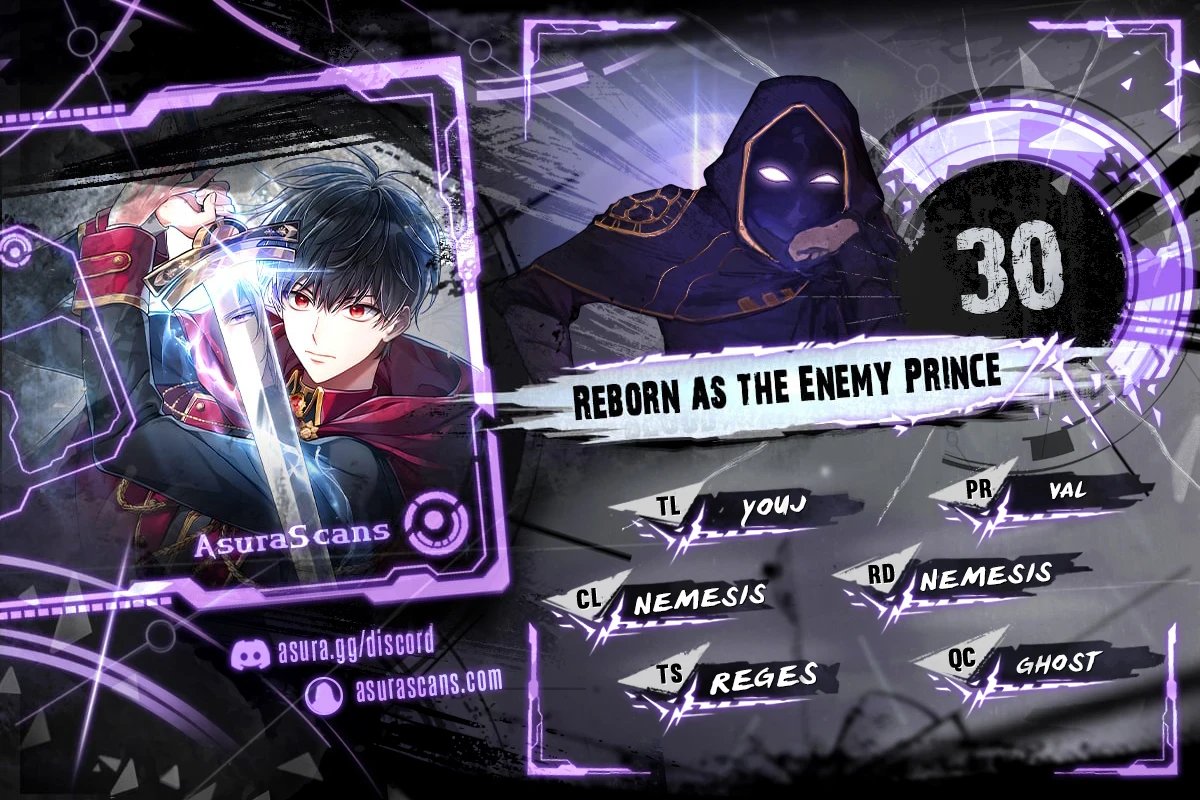 Reborn as the Enemy Prince chapter 30 page 1