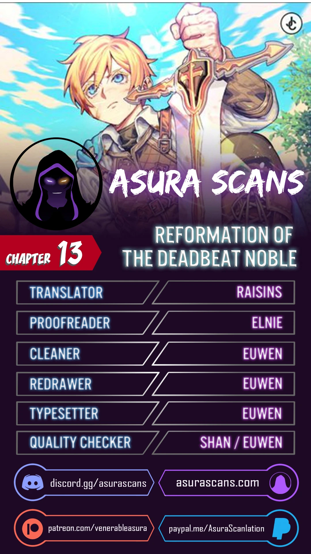 Reformation of the Deadbeat Noble chapter 13 page 1