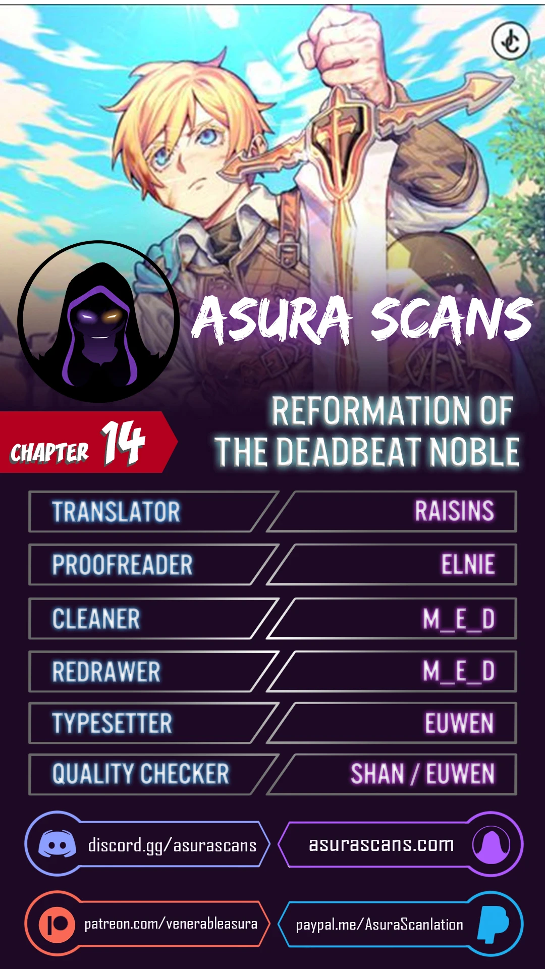 Reformation of the Deadbeat Noble chapter 14 page 1