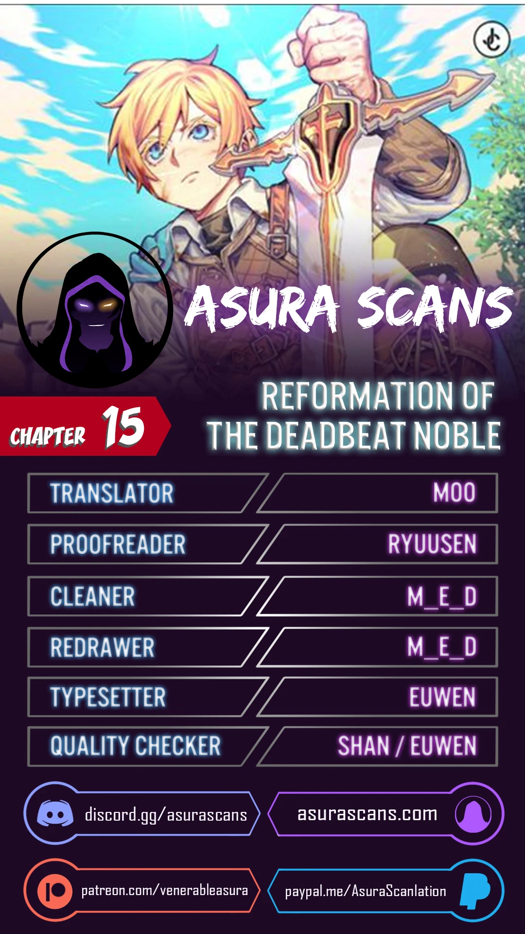 Reformation of the Deadbeat Noble chapter 15 page 1