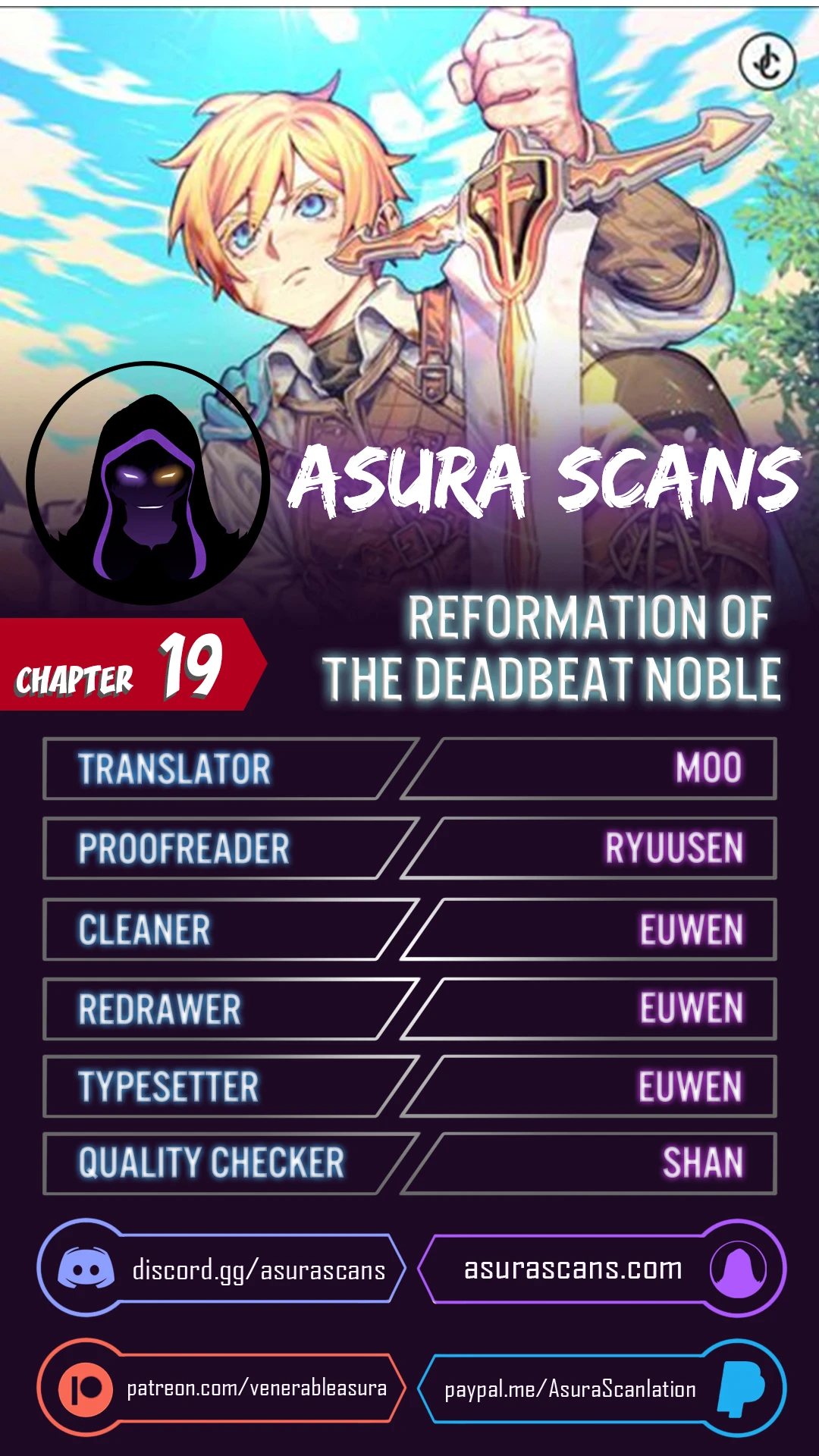 Reformation of the Deadbeat Noble chapter 19 page 1