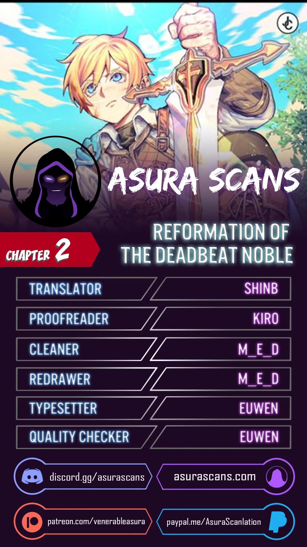 Reformation of the Deadbeat Noble chapter 2 page 1