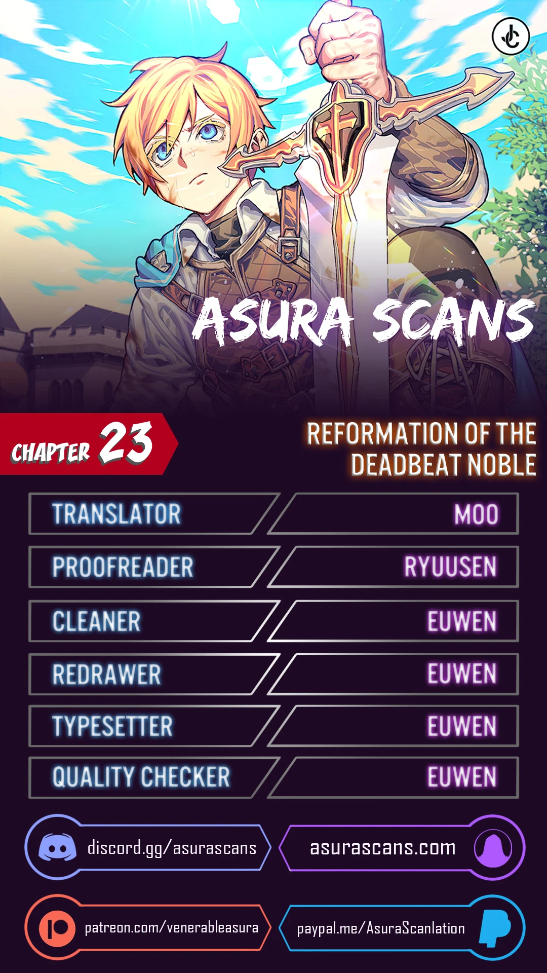 Reformation of the Deadbeat Noble chapter 23 page 1