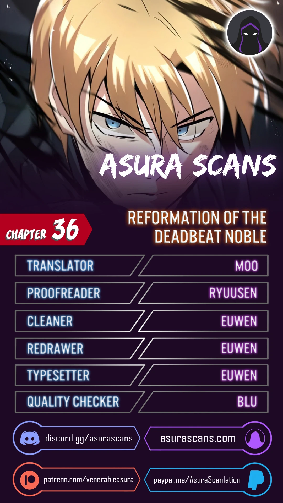 Reformation of the Deadbeat Noble chapter 36 page 1