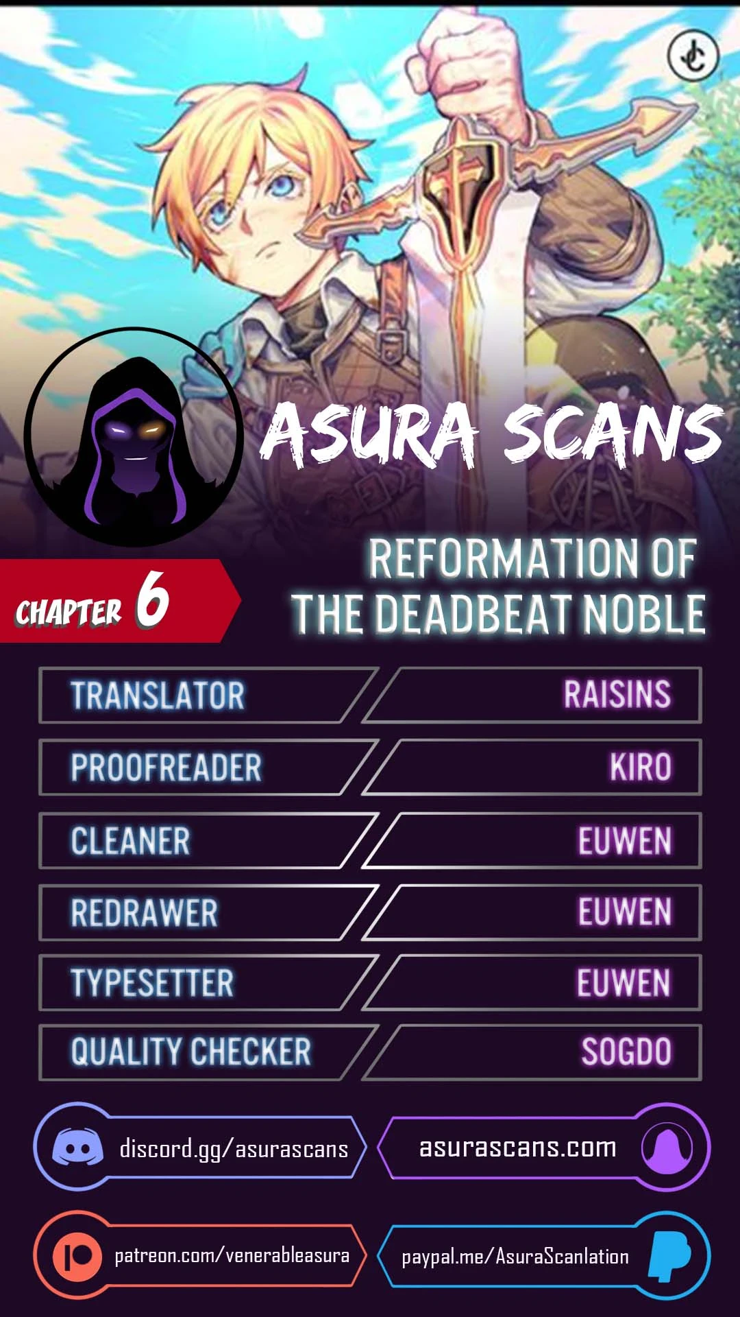 Reformation of the Deadbeat Noble chapter 6 page 1