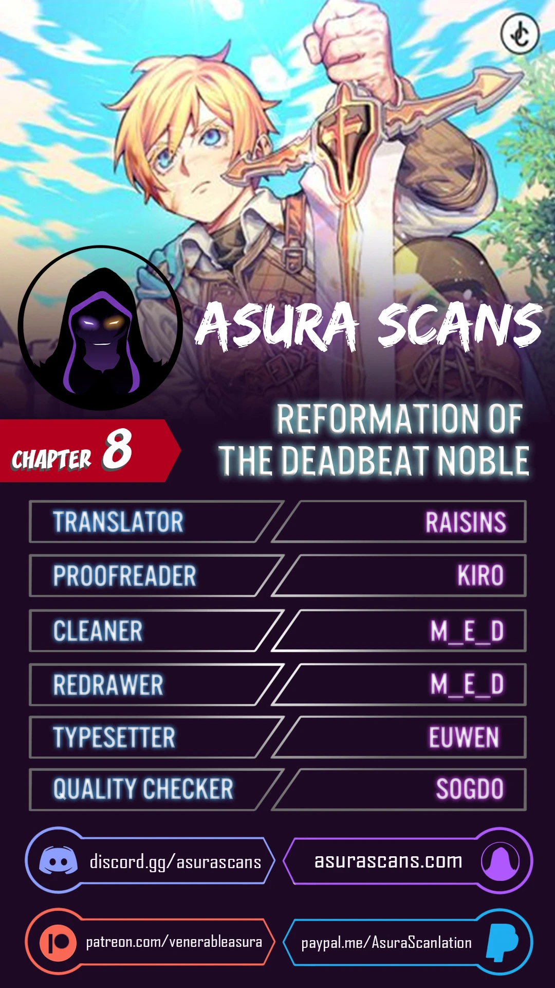 Reformation of the Deadbeat Noble chapter 8 page 1