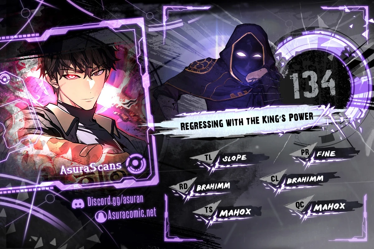 Regressing with the King's Power chapter 134 page 1