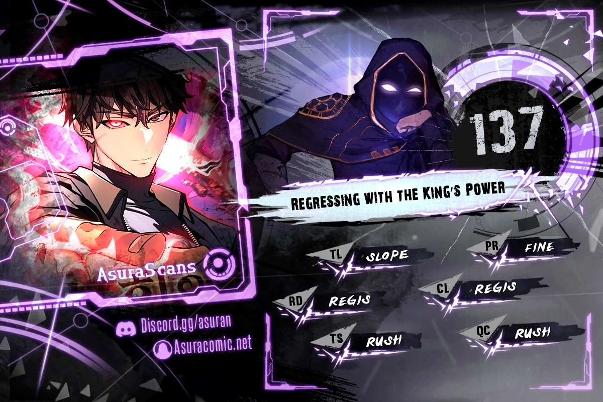 Regressing with the King's Power chapter 137 page 1